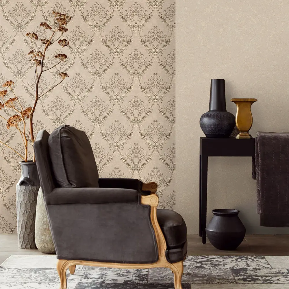 Обои флизелиновые Erismann Fusion бежевые 1.06 м 60024-06 STLM-2156158 - Вид №2