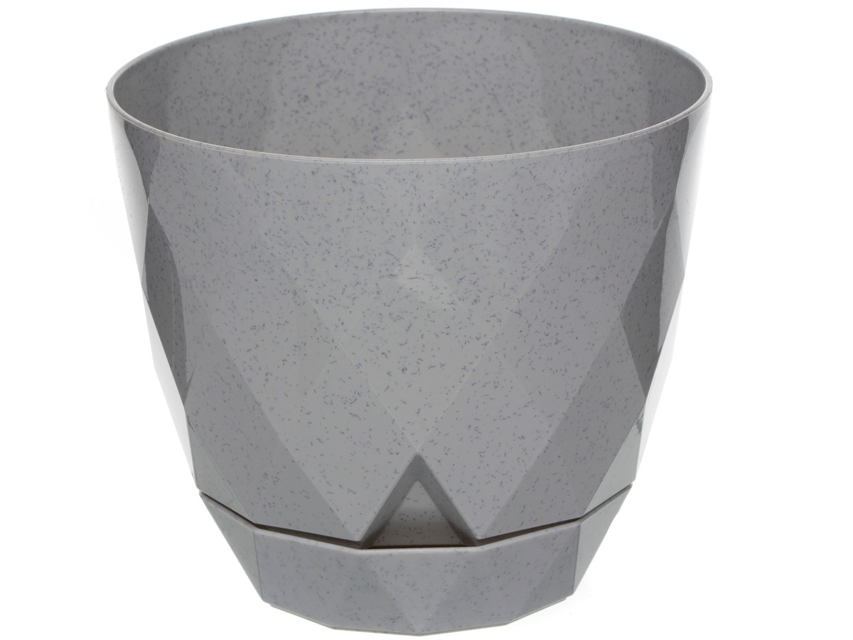 Горшок для цветов Rico 0.65L Grey NAVAKO 16017