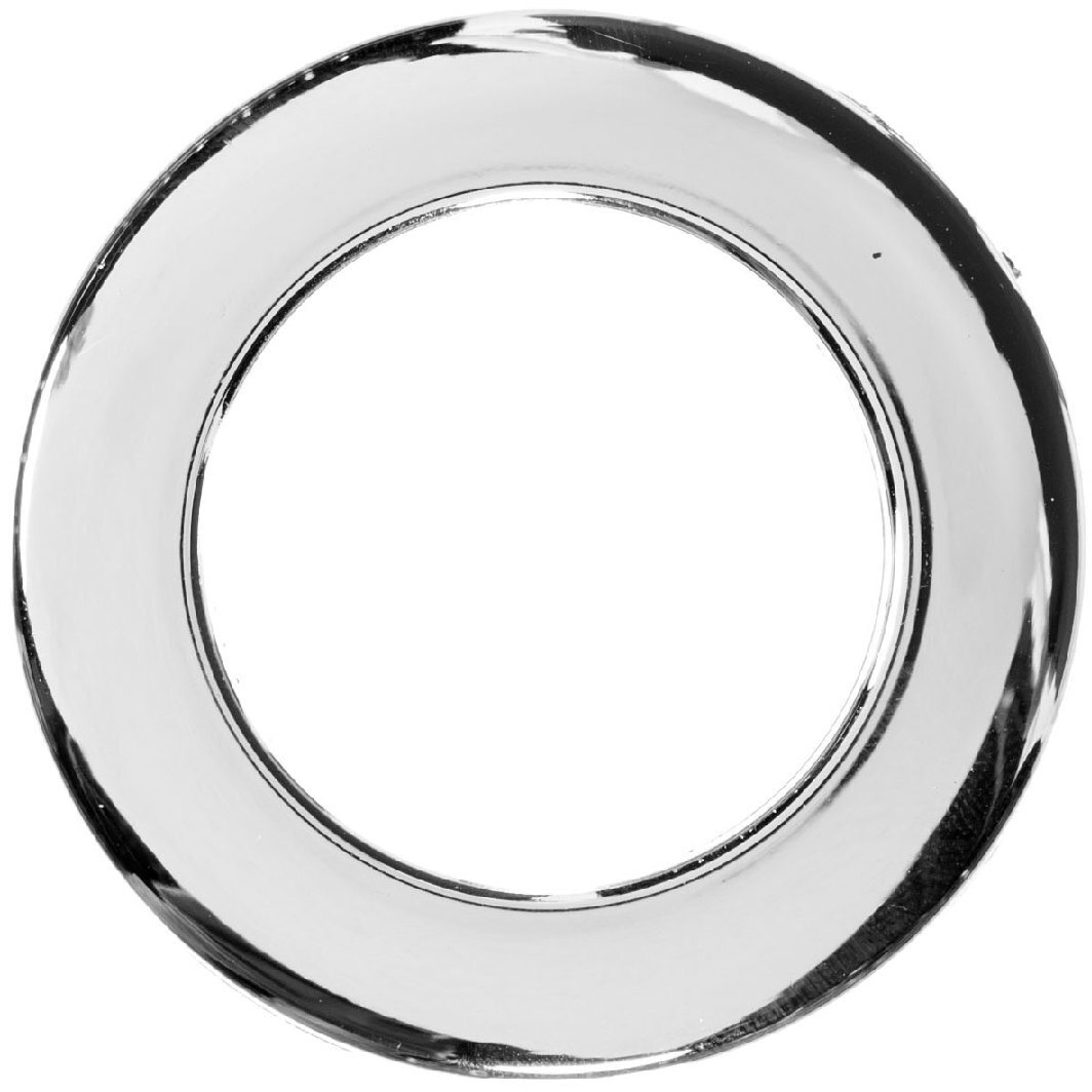 16527296 Люверсы 35 мм цвет серебро 10 шт. STLM-0006905 ТОРГОВЫЙ ДОМ ТЕКСТИЛЬ