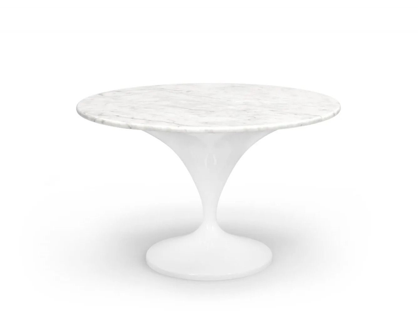 Круглый стол из стекловолокна с мраморной столешницей GANSK CHARM ARCH-00142142