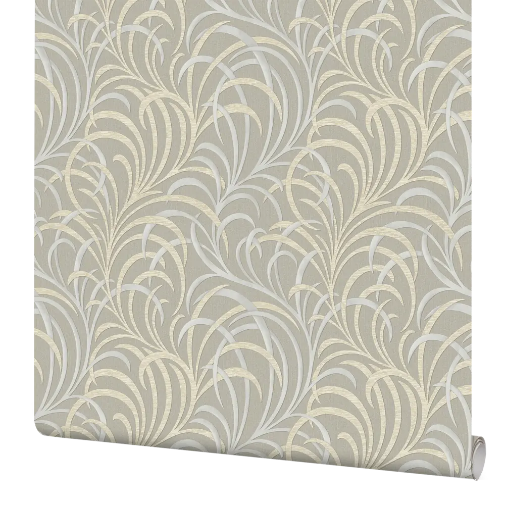 Обои «Трава» 943207, на флизелиновой основе, цвет серый, 1.06х10 м Rasch Vintage STLM-2089258