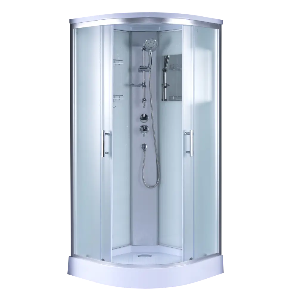 Душевая кабина Ломонд 1/4 низкий поддон 90x90 см Santreyd Без серии STLM-2074557 - Вид №1