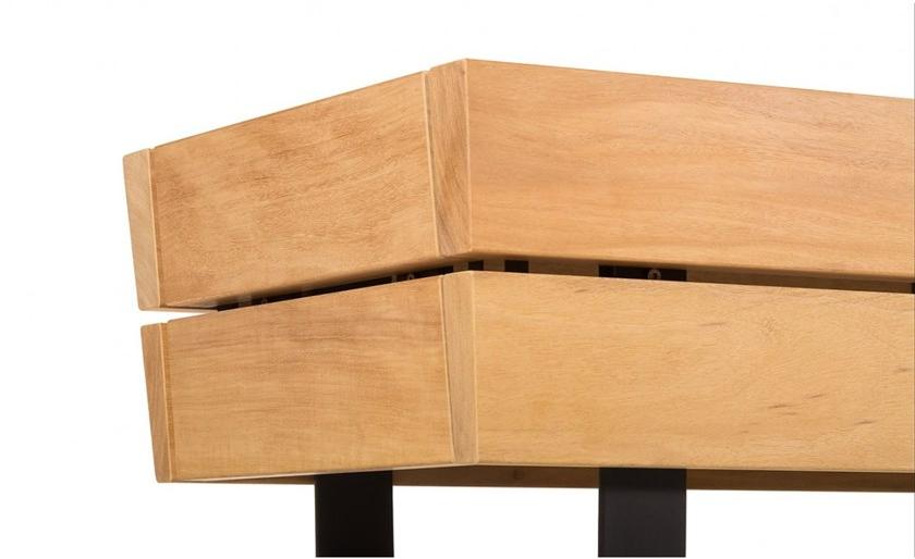 Euroform W Деревянная скамейка со спинкой  1700, 1705, 1710  - Вид №1