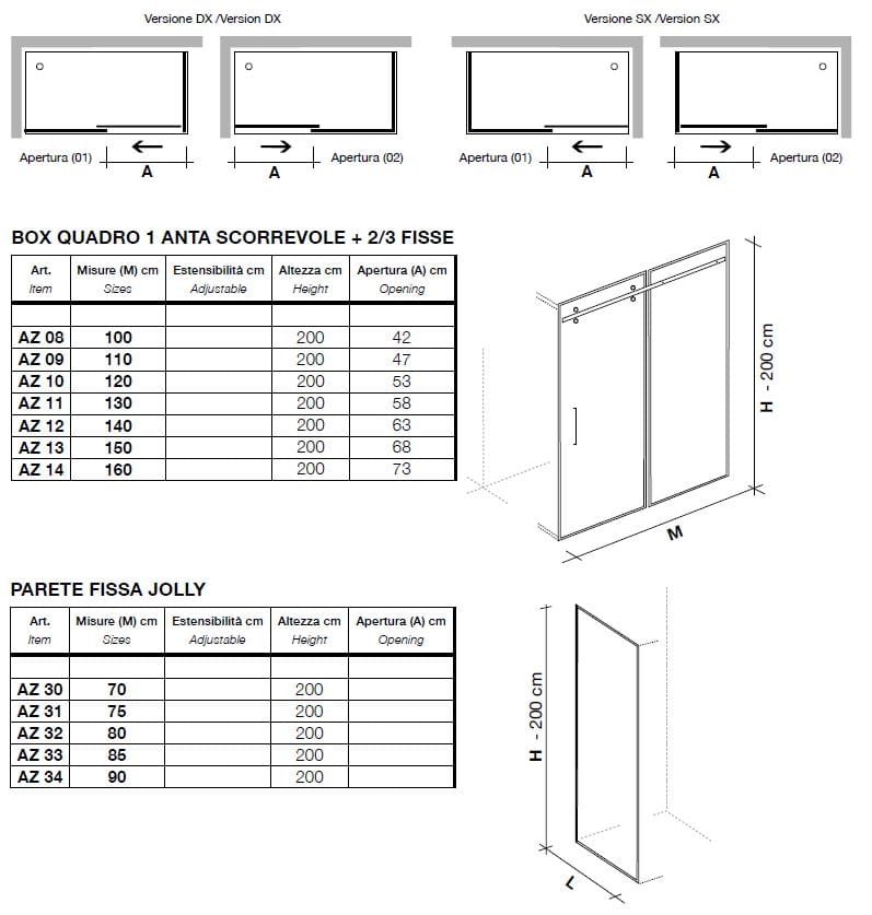 Угловая душевая кабина из хрусталя Metidea Elegant ARCH-00095323 - Вид №2