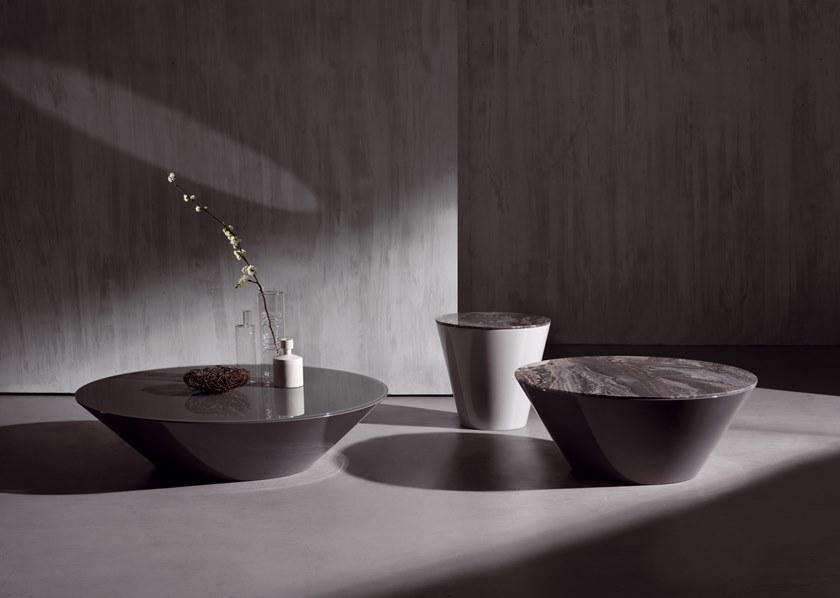 ACERBIS Круглый журнальный столик из baydur® и камня sun-id-1417371 - Вид №4