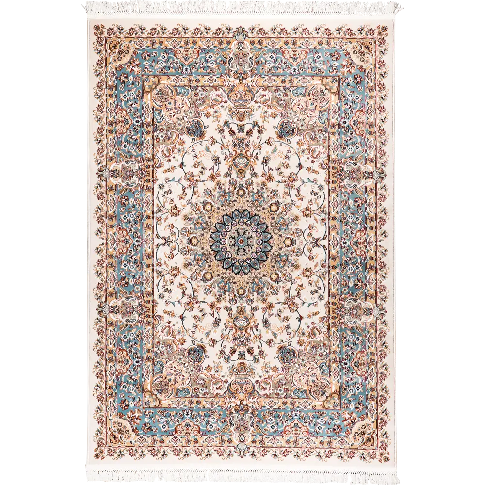 Ковер полипропилен Шахреза D206KМ 200x285 см цвет кремовый 82172972 STLM-2185334 MERINOS 