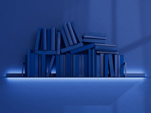 Алюминиевая полка со встроенным освещением