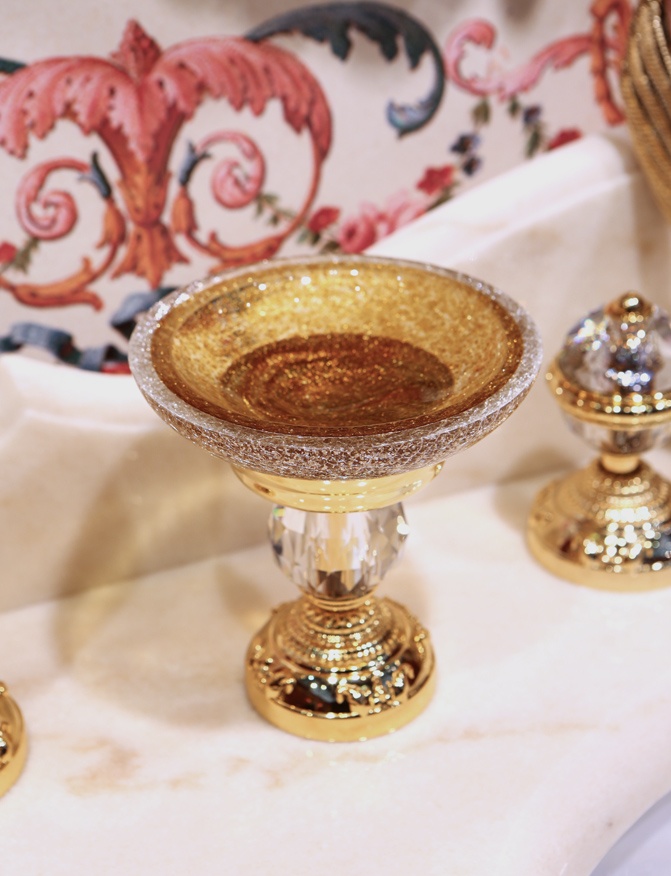 Мыльница MIGLIORE.CRistalia ML.CRS-60.211.BR - бронза  - Вид №2