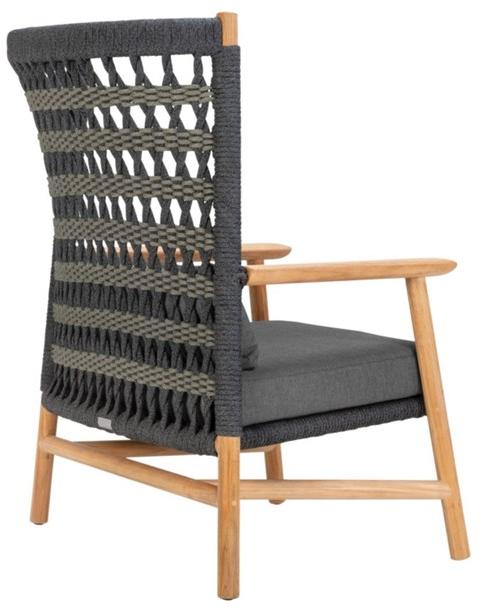 JANUS et Cie Кресло в морской веревке с высокой спинкой Anatra sun-id-1480288 - Вид №4