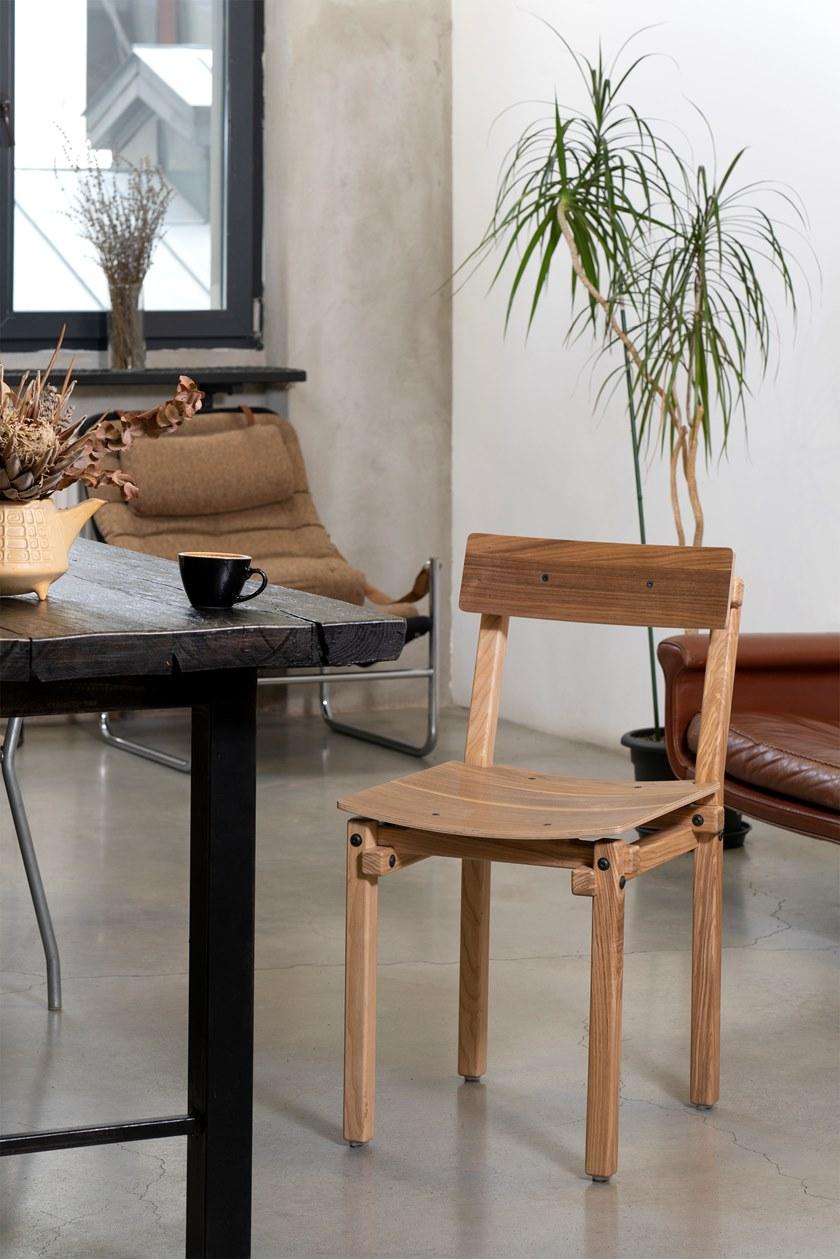 Askia Стул ясень с открытой спинкой Fair and square 1.c14.ah.ah - Вид №4