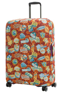 EBH678-L Чехол для чемодана большой EBH678 L Red Collage Eberhart