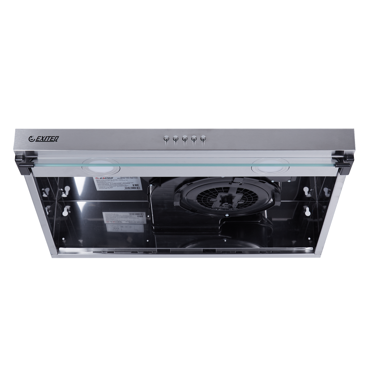 9240876 Вытяжка подвесная EXITEQ EX-1486 inox серебристый/прозрачный STDN-0100598 - Вид №5