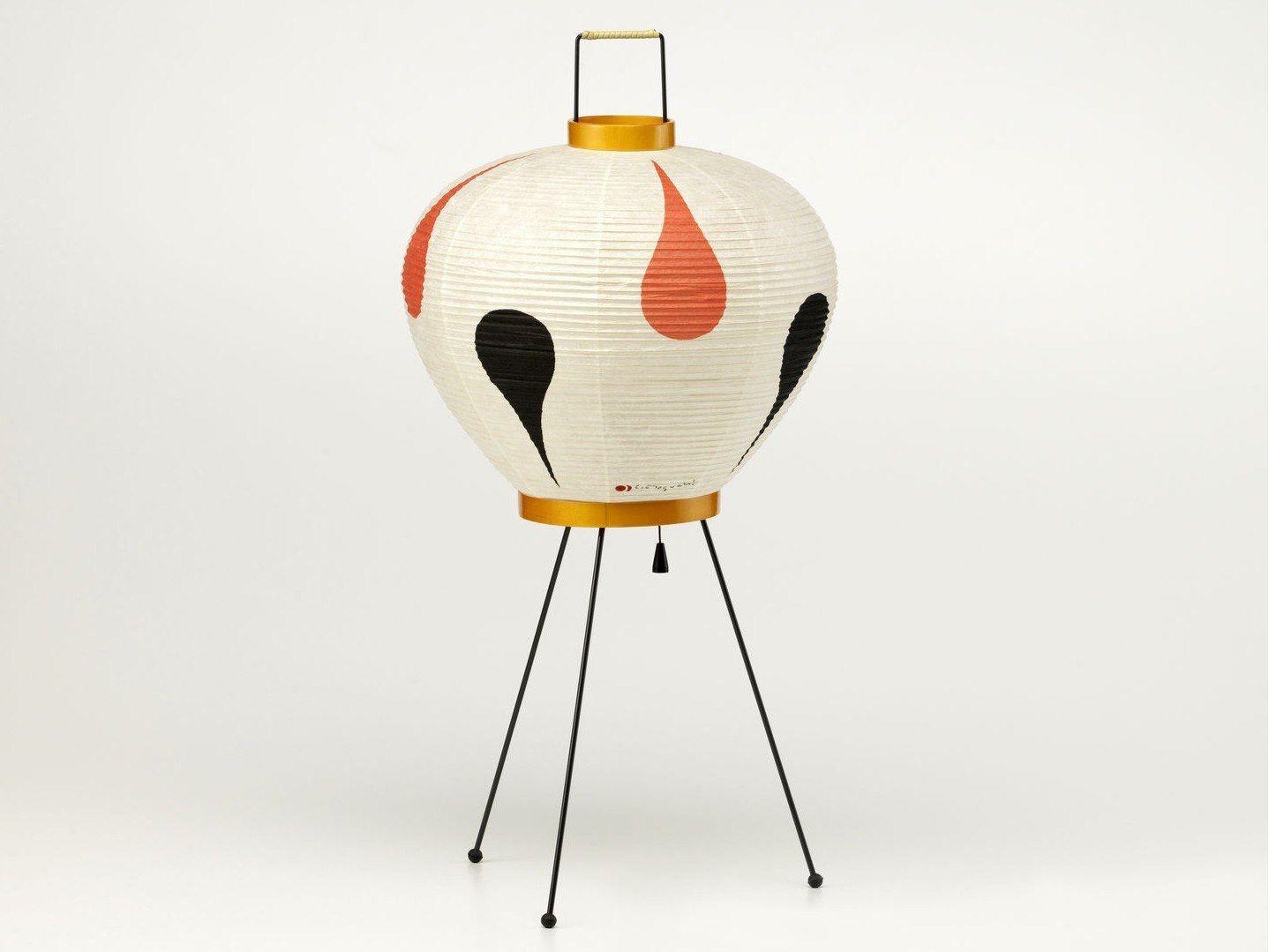 Японская бумажная настольная лампа In Stock Vitra ARCH-00086399 - Вид №1