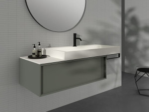 Одноместный туалетный столик с зеркалом