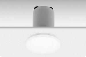 DST-104 Lens watertight semi-recessed Daisalux Светильники аварийные