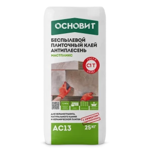 Клей для плитки Основит Мастпликс АС13 25 кг