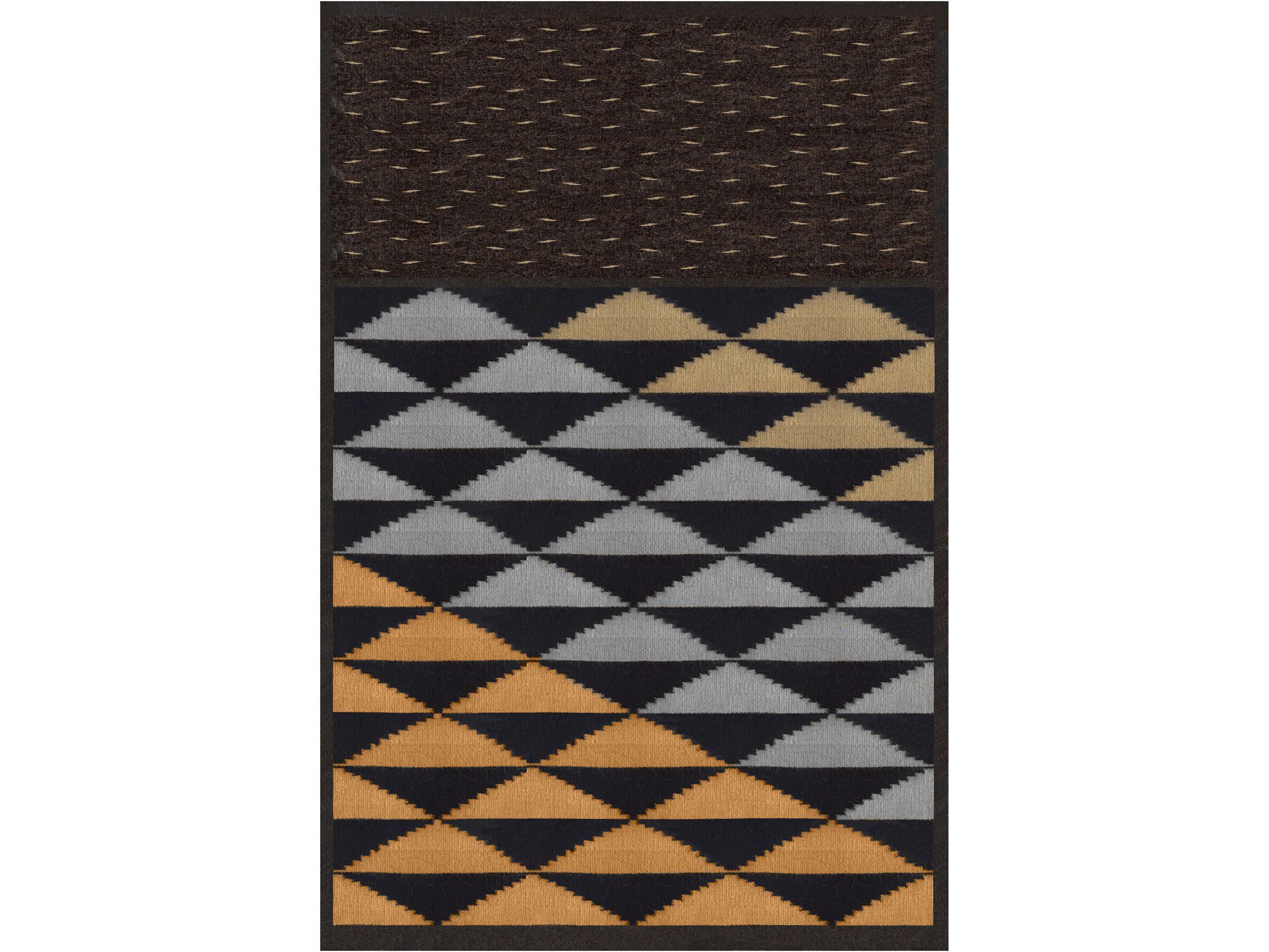 Шерстяной ковер ручной работы Eugenia Pinna бриллианты ARCH-00148583