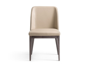 Стул из бука с мягким сиденьем и спинкой