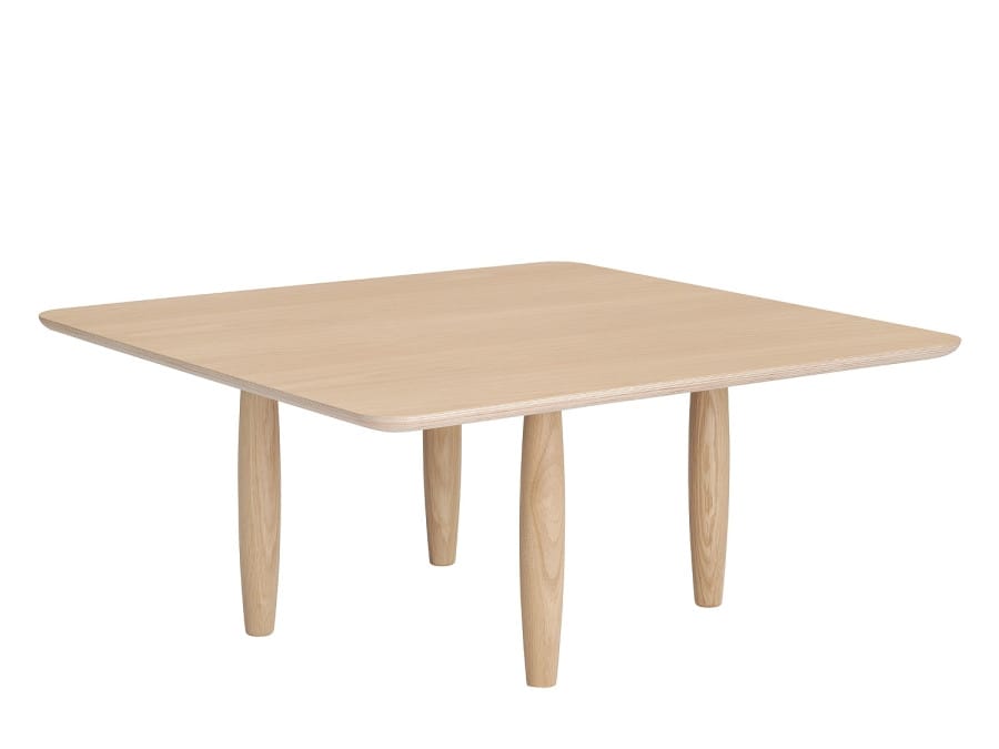 Квадратный низкий журнальный столик из дуба NORR11 Oku ARCH-00097876