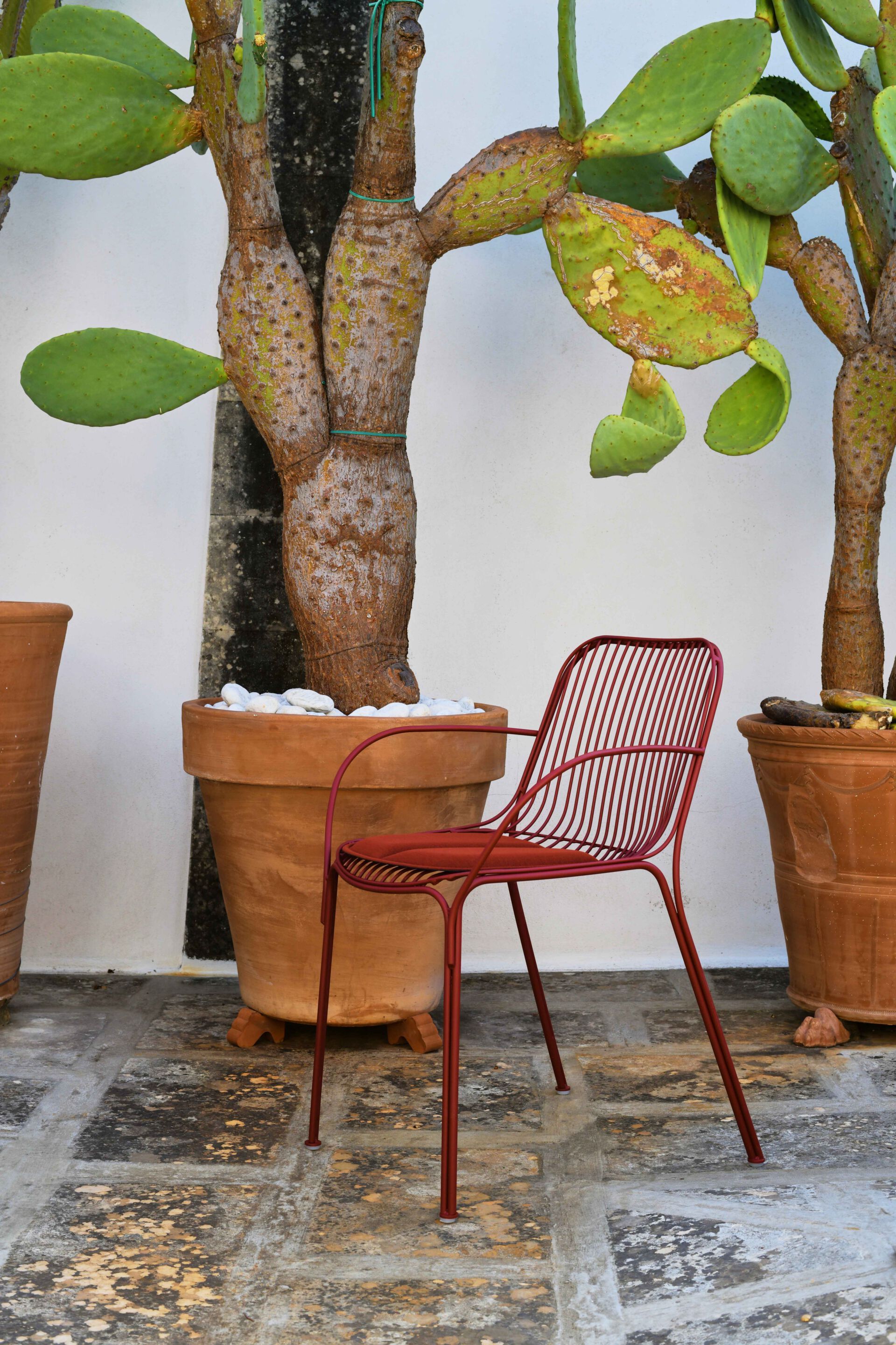 Стул для сада из оцинкованной стали с подлокотниками Kartell Hiray ARCH-00064814 - Вид №8