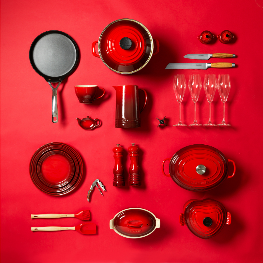 Утятница чугунная Le Creuset, Ø27 см, вишневая 21178270602430 - Вид №2