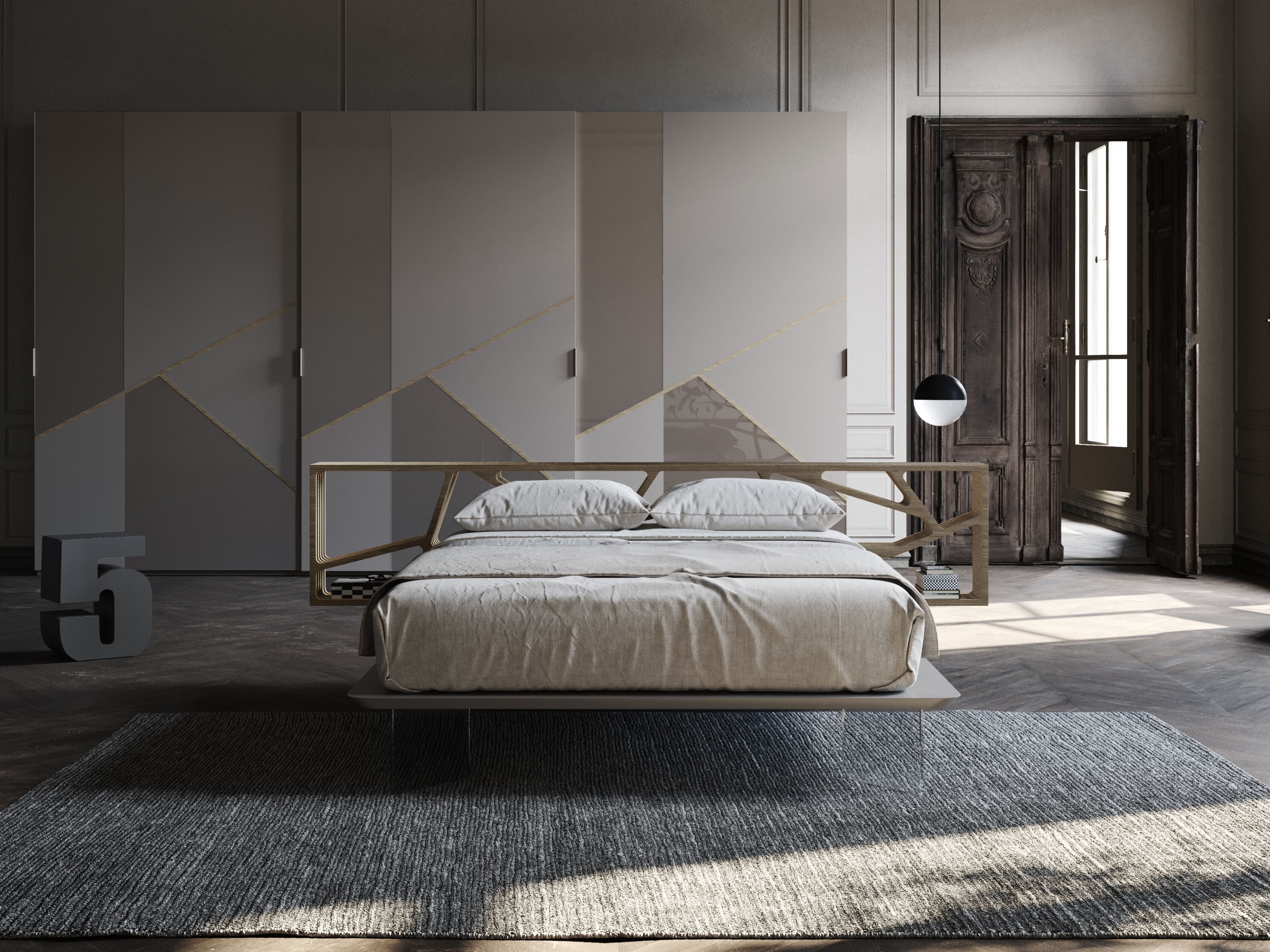 Двуспальная кровать Voltan Space ARCH-00106232