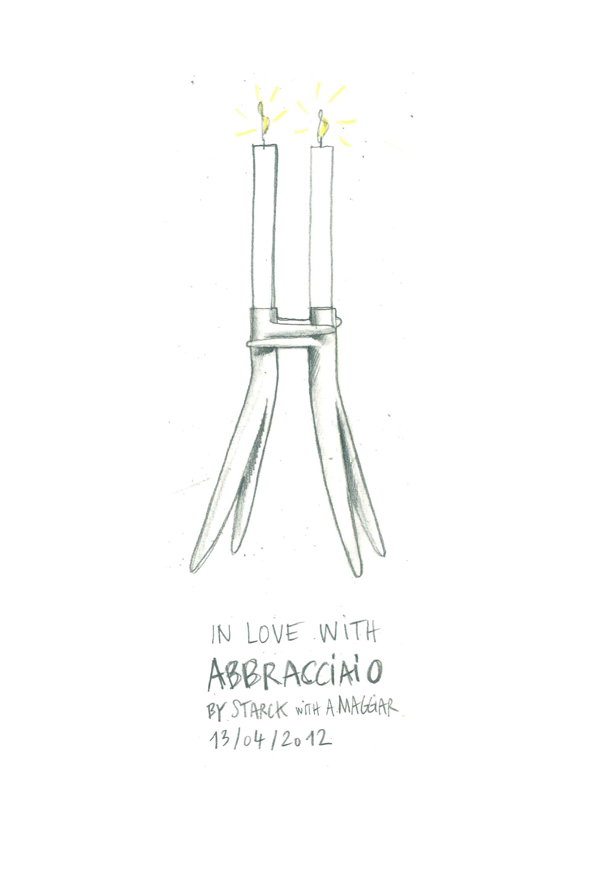 Алюминиевый подсвечник Kartell ABBRACCIAIO ARCH-00031181 - Вид №22