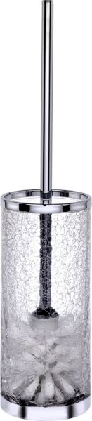 6609/GO-CRD Surya Crystal, напольный ерш без крышки, цвет золото - эффект битого стекла