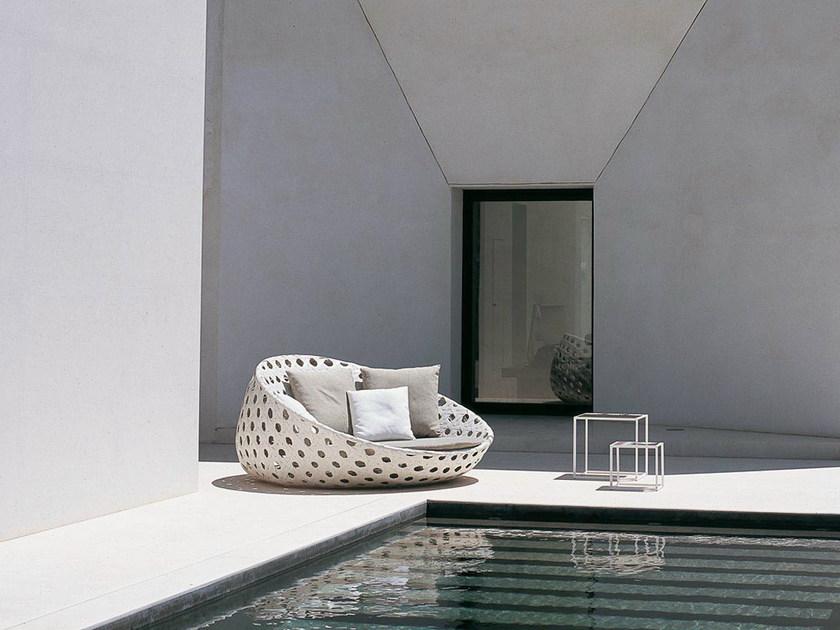 B&B Italia Outdoor 2-х местный садовый диван из полиэтилена Canasta sun-id-1456682 - Вид №4