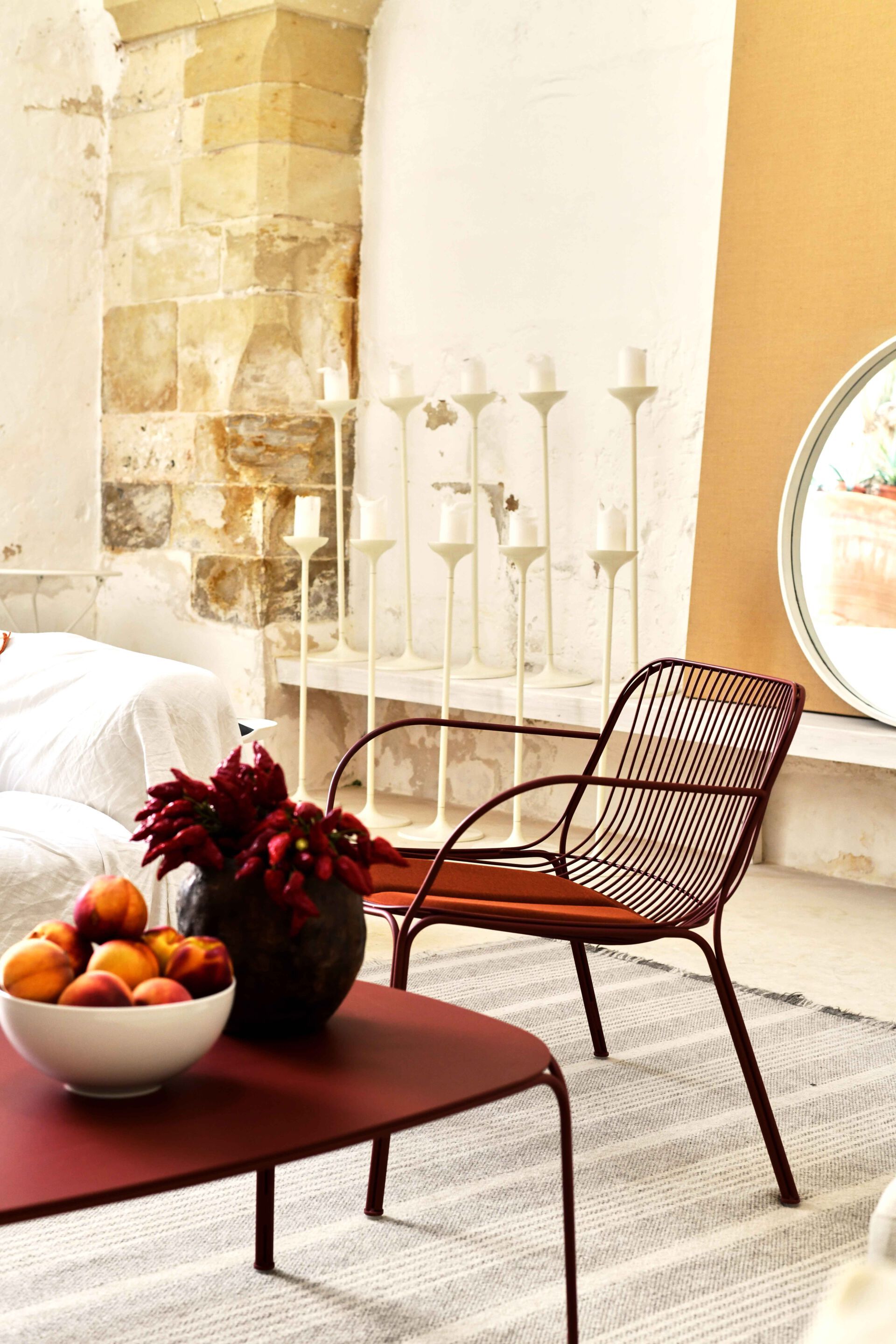 Садовое кресло из оцинкованной стали с подлокотниками Kartell Hiray ARCH-00023040 - Вид №6