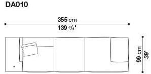 B&B Italia 3-х местный тканевый диван Dock sun-id-1376507 - Вид №89