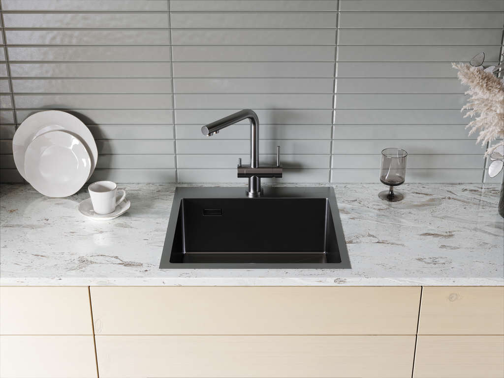 Кухонная мойка Akisame 51 GM OMOIKIRI 4973440 - Вид №1