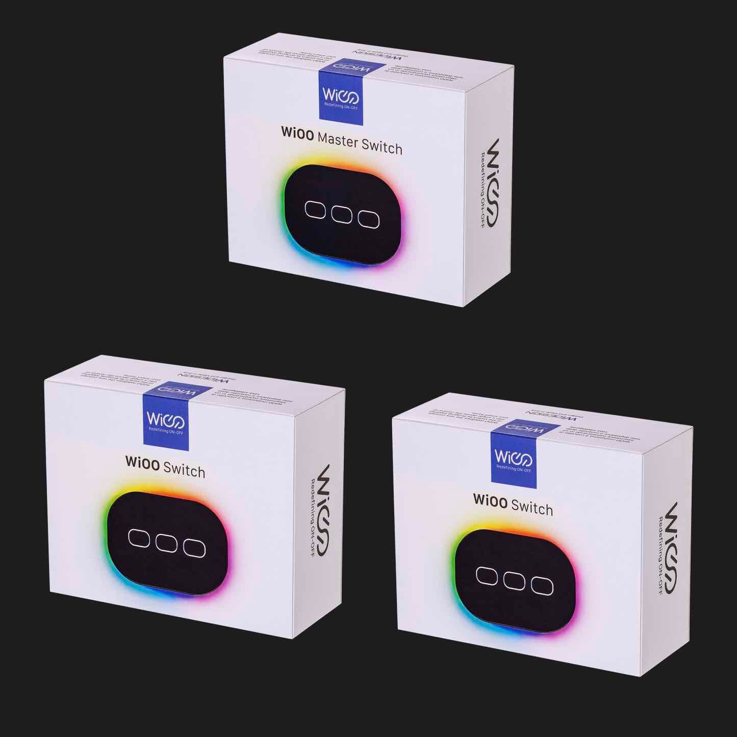 Умный переключатель стекла и ABS WiDesign WIOO MULTIPACK (3 PEZZI) ARCH-00051965 - Вид №1