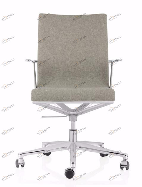 ICF Поворотный офисный стул из ткани с 5 спицами и подлокотниками Stick chair sun-id-1349929