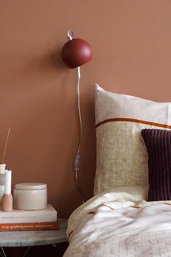 Лампа настенная Ball, синяя матовая Frandsen 4750304011 - Вид №6