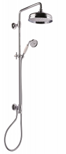 30027/IA-C-CR CARIMALI Колониальная розетка с высокой стенкой, Колониальная лейка душа