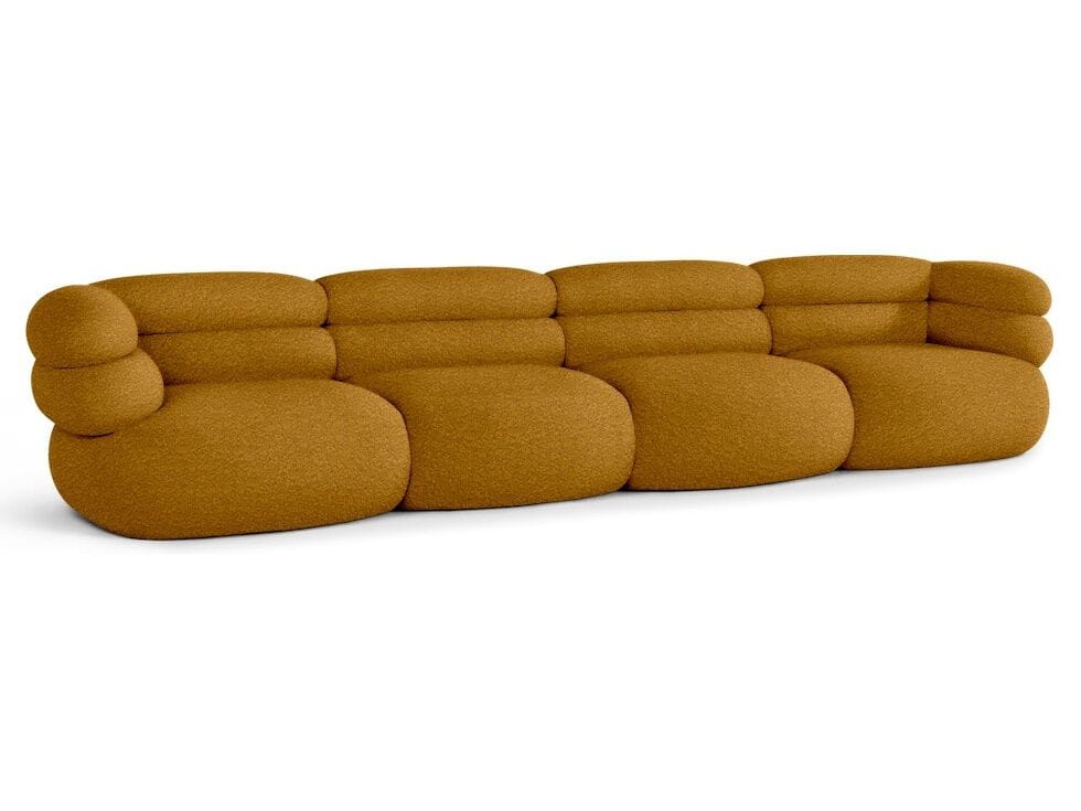 4-местный модульный тканевый диван Knoll Biboni ARCH-00037966 - Вид №13