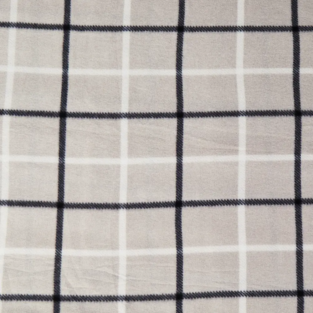 Плед Tummel 130x170 см флис цвет серый Ardenza STLM-2157192 - Вид №1