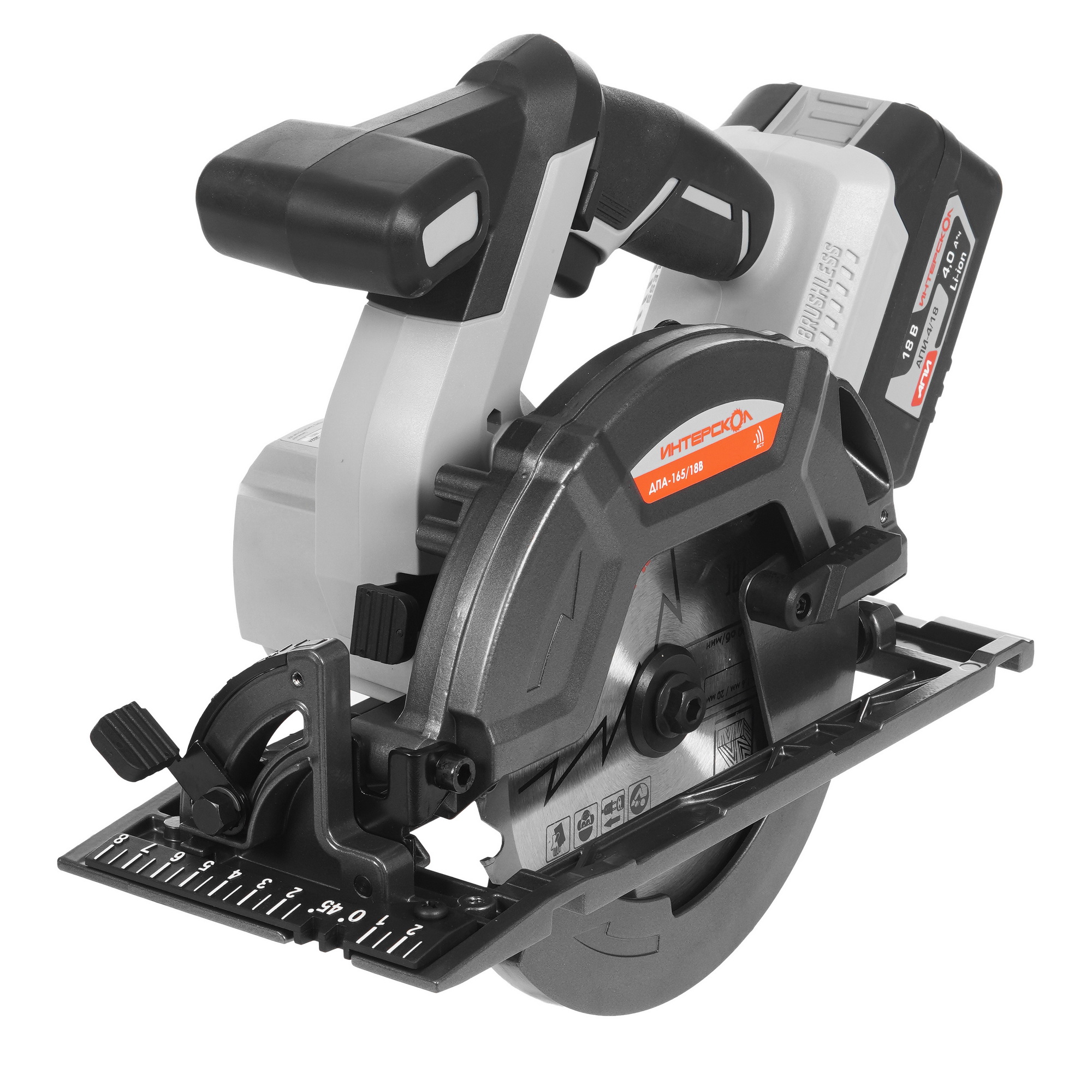 Пила дисковая Интерскол ДПА-165/18В АПИ 18V 9960779 STDN-0113267 - Вид №1