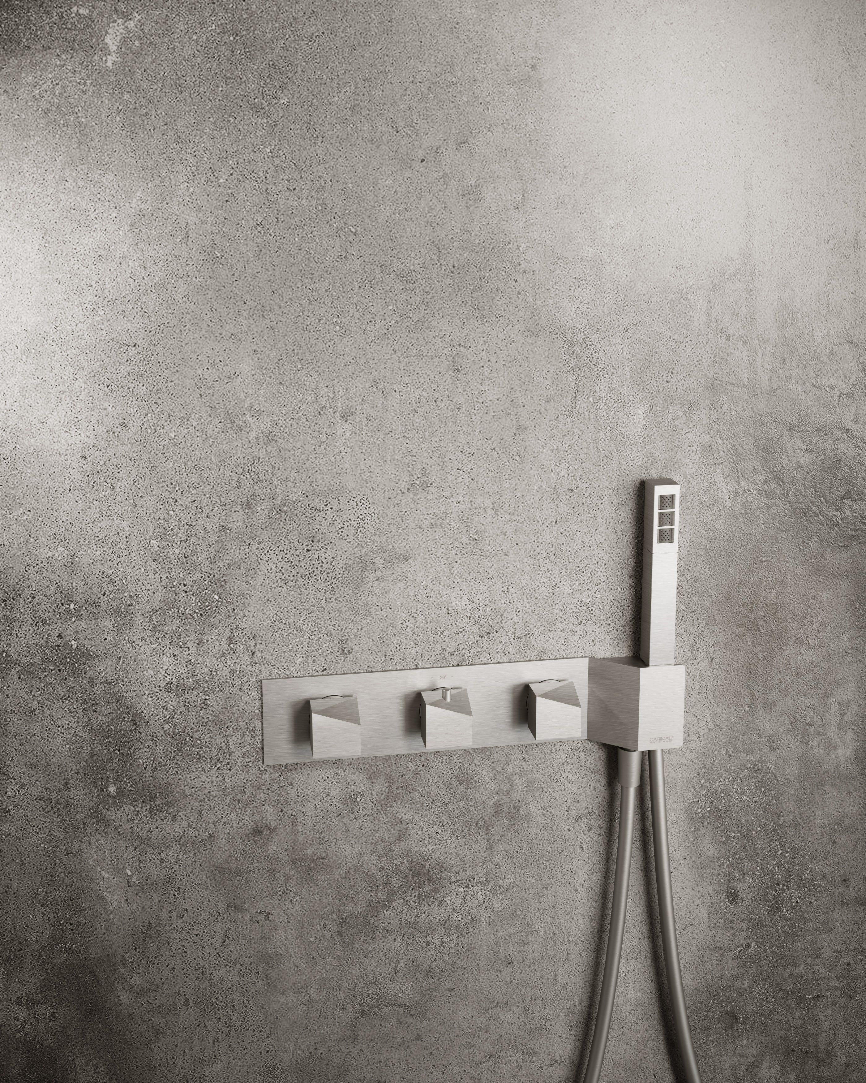 Встраиваемый термостатический смеситель для душа с ручным душем CARIMALI D-SIDE ARCH-00109048 - Вид №1