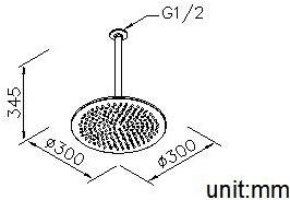 JUSTIME Душевой набор с лейкой и ручным душем Lucky 7 6777-xw - Вид №8