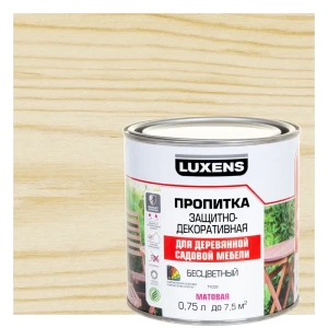 LUXENS Пропитка для садовой мебели - защита дерева от солнца и влаги 89345667