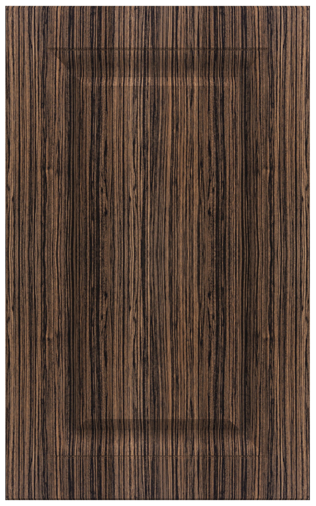 Фасады для кухни Классика Фрезеровка «Монбельяр» Зебрано темное №119 SIDAK SIST111-10217