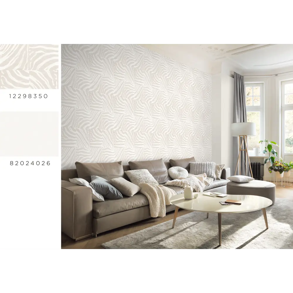 Обои флизелиновые Rasch Out of Africa белые 0.53 м 715361 STLM-2072493 - Вид №5