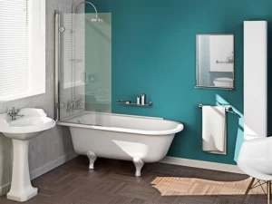 Ванна акриловая Hampton левосторонняя с ножками L2W Hampton Burlington E13, L2W