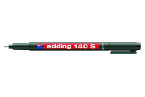 18686484 Маркер для проекторов, пленок и ПВХ 0.3 мм, черный E-140#1 EDDING