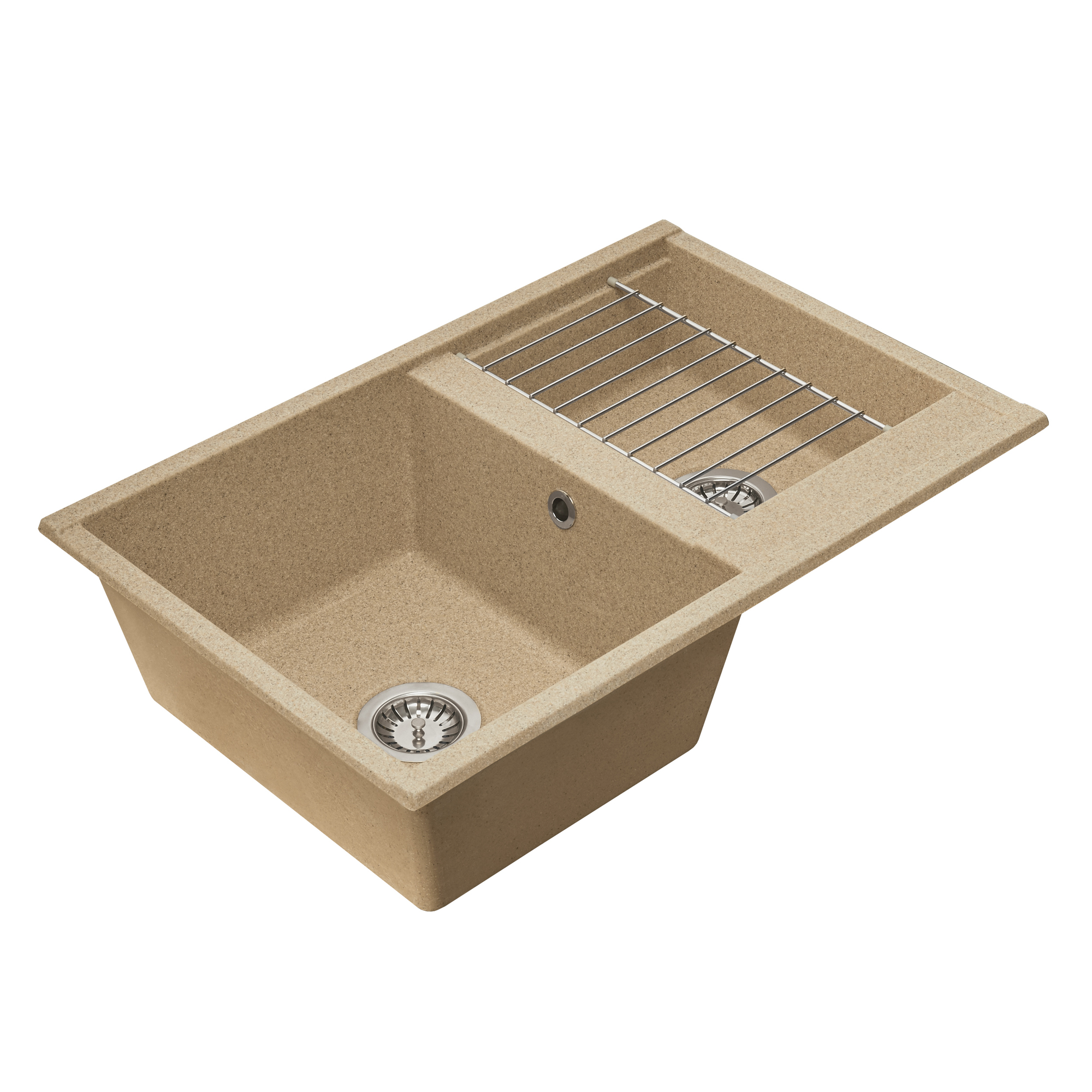 1A723132DE220 Мойка кухонная прямоугольная AQUATON ДЕЛИЯ - Вид №3