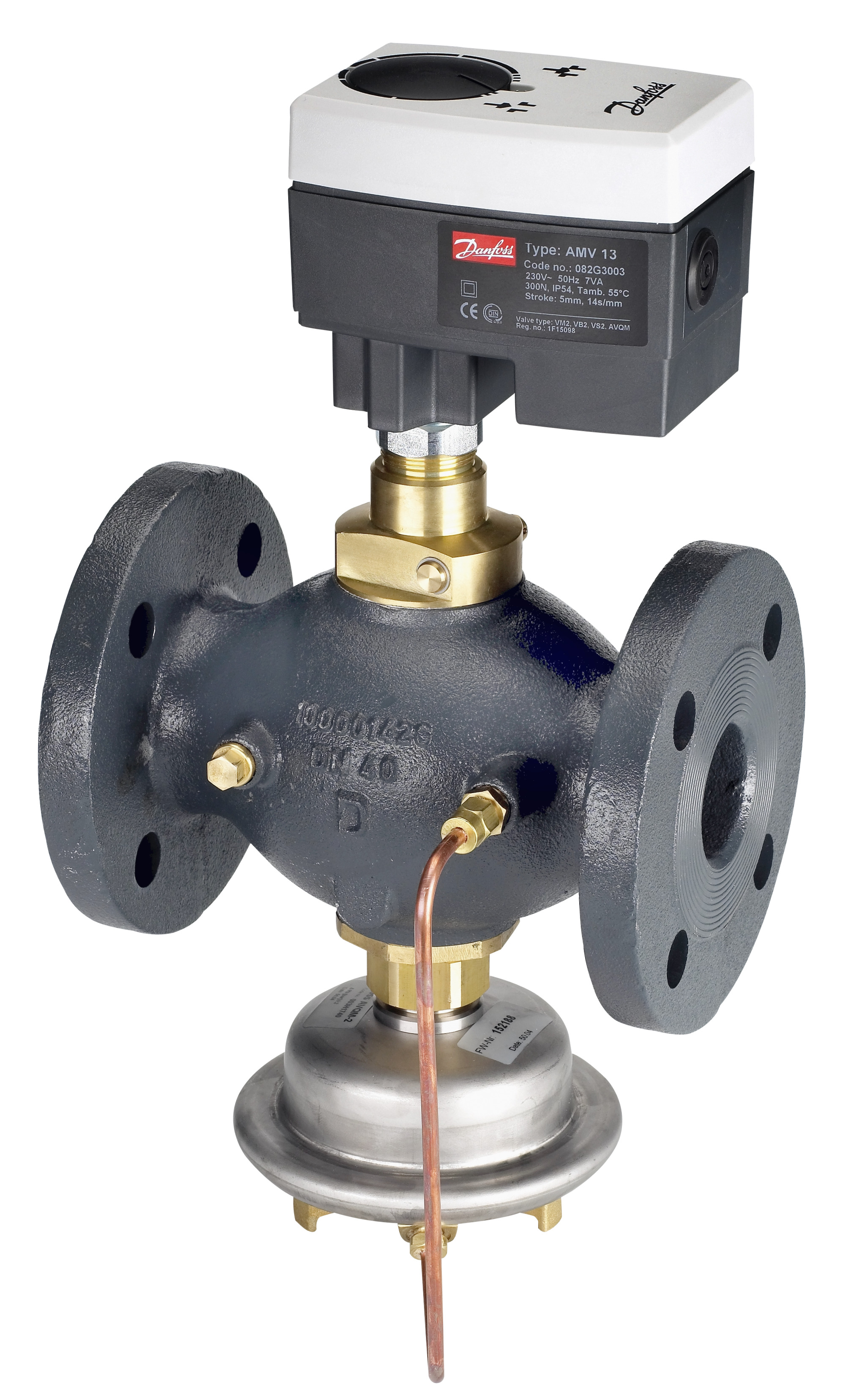 Danfoss Редукторные электроприводы с трехпозиционным управлением ARV 153 230В 3с/мм 082G6011  - Вид №14