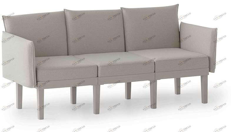 GABER 3-х местный тканевый диван Conga sun-id-1433477