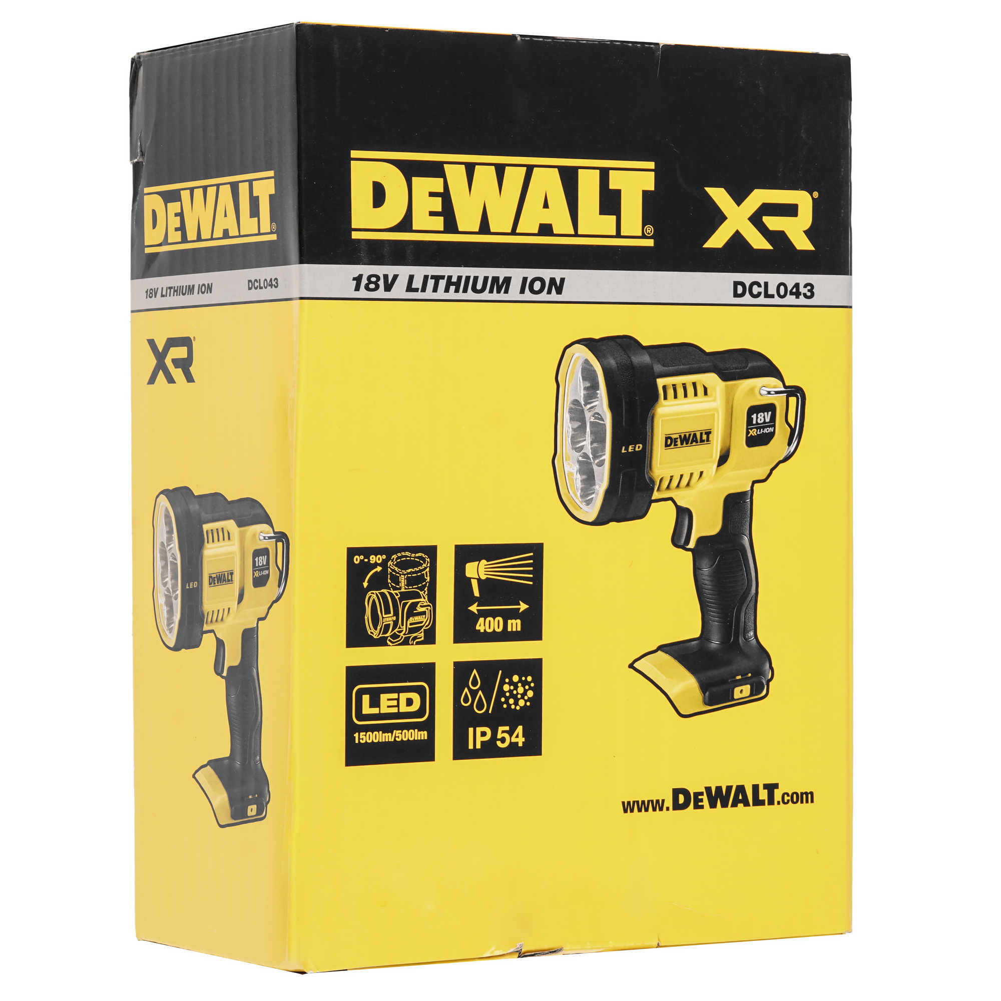 Фонарь DeWalt DCL043-XJ  , Без ЗУ, Без АКБ 5440977 STDN-0138972 - Вид №6